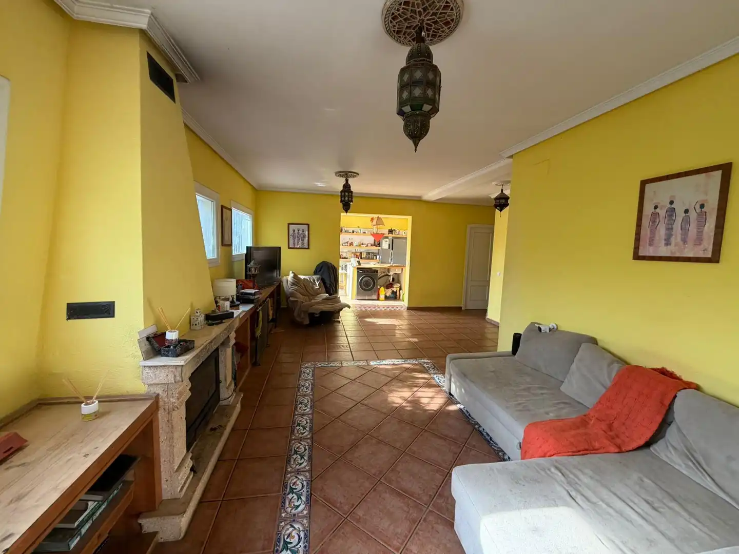 Living room of Houses for sale in Chiclana de la Frontera  with Private garden, Terrace and Storage room