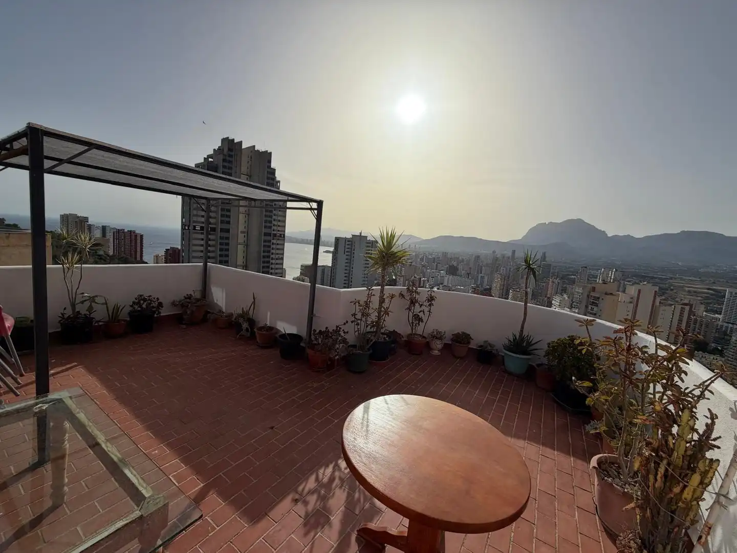 Terraza de Ático en venta en Benidorm con Aire acondicionado, Jardín privado y Terraza
