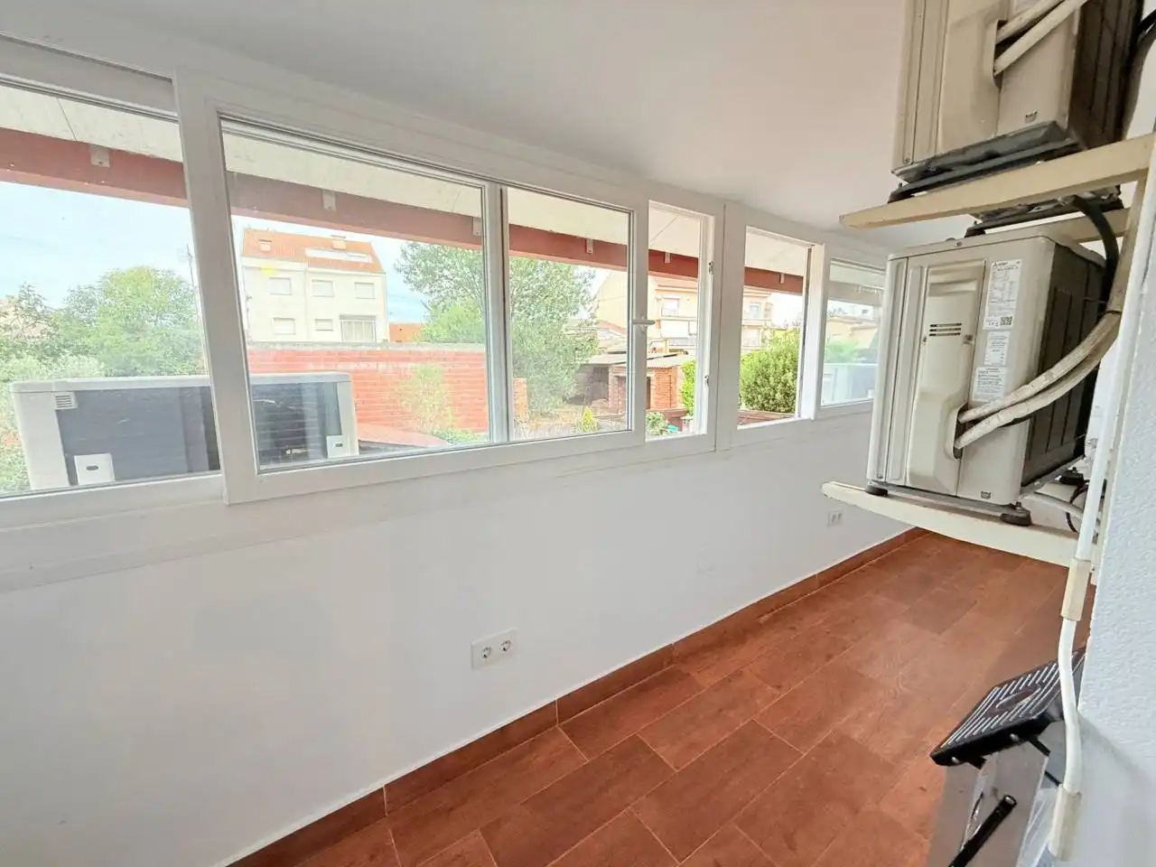 Balcony of Houses for sale in Vidreres  with Air Conditioner, Heating and Private garden