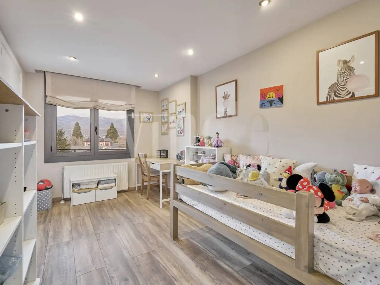 Schlafzimmer von Maisonette zum Verkauf in Puigcerdà mit Heizung, Parkett und Abstellraum