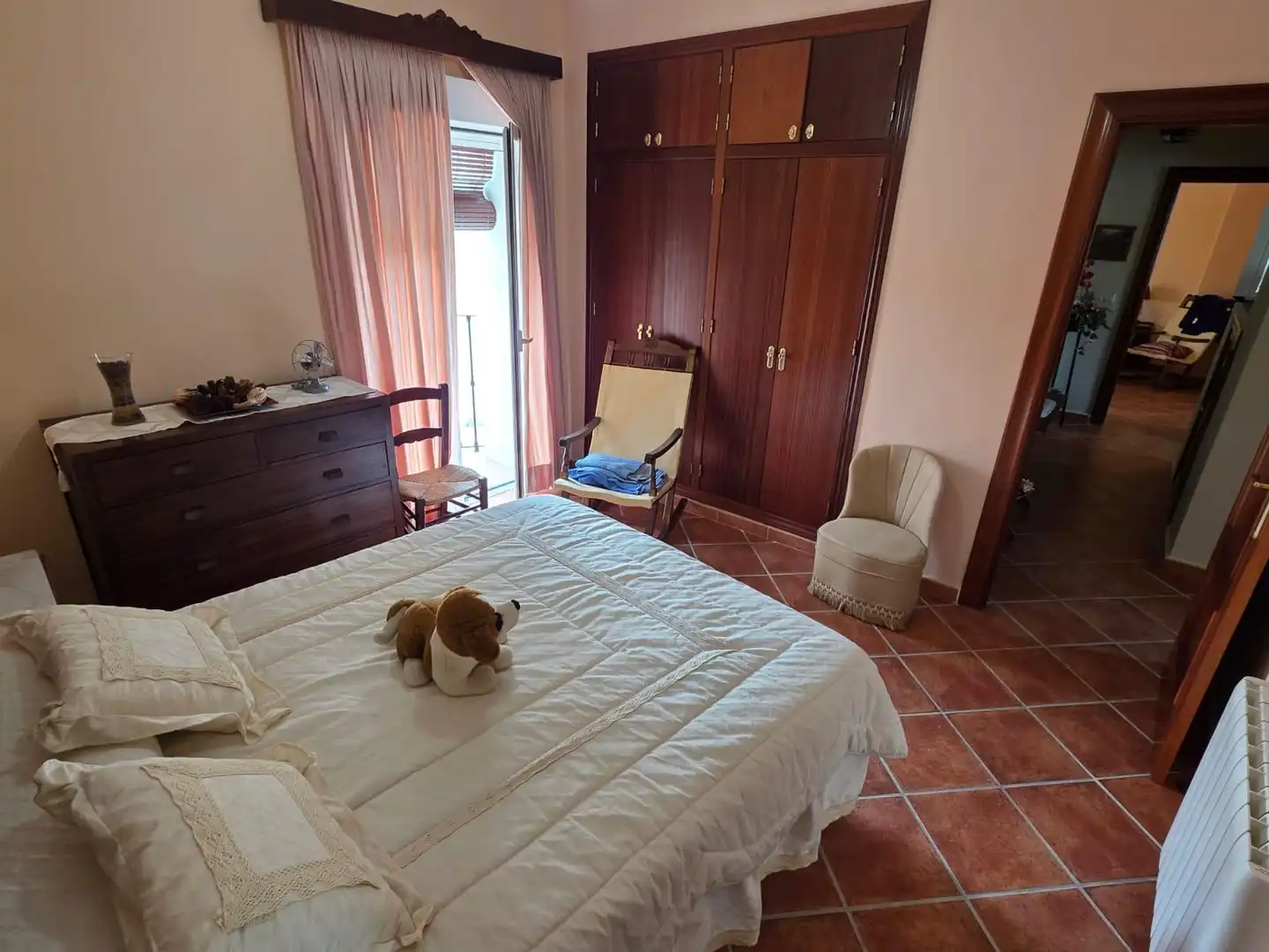 Bedroom of Houses for sale in Ventas de Huelma  with Air Conditioner, Heating and Private garden