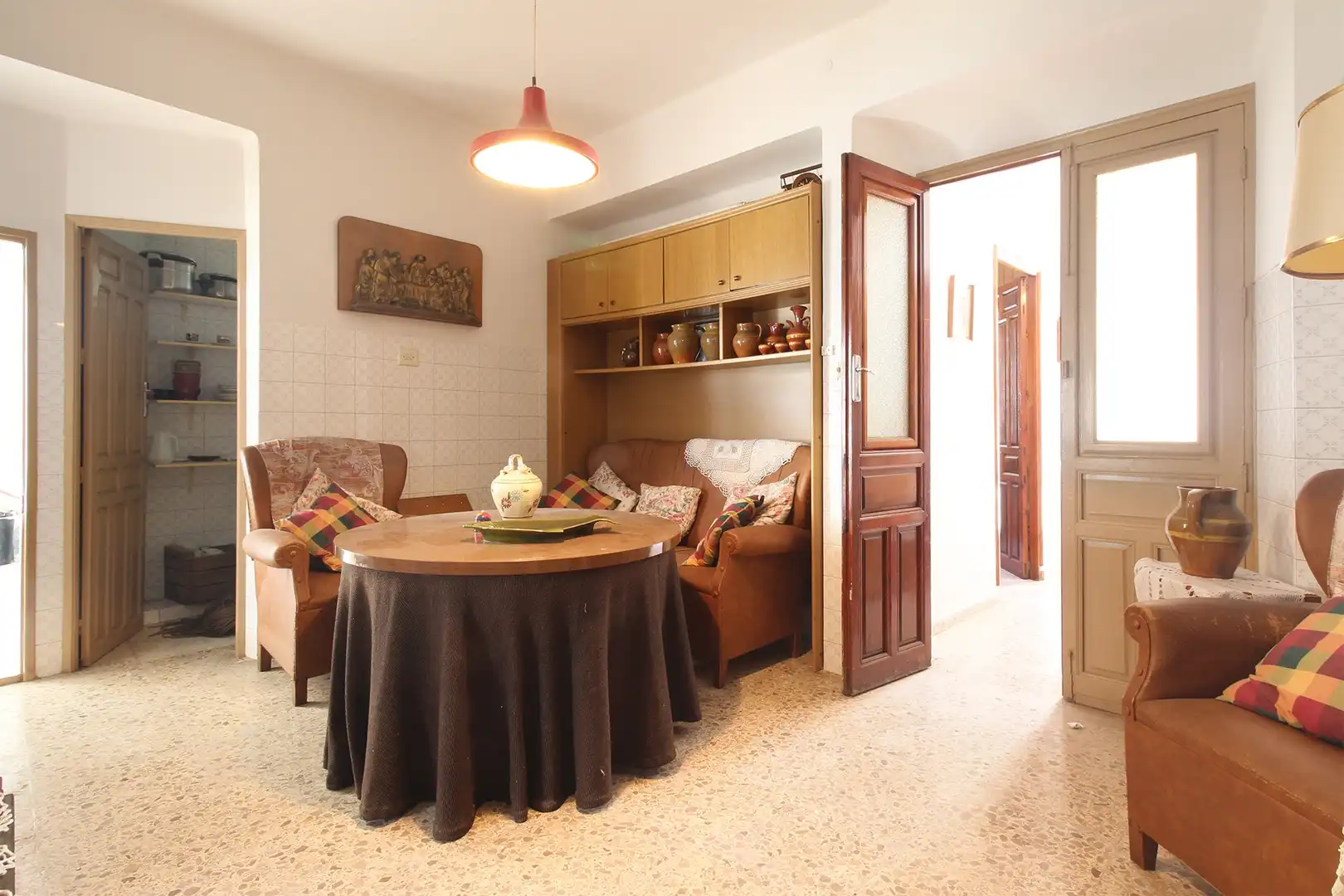 Sala d'estar de Casa o xalet en venda en La Gineta