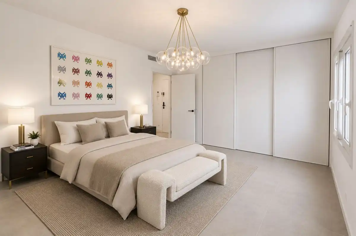 Habitación de Planta baja en venta en Marbella con Aire acondicionado, Terraza y Piscina comunitaria