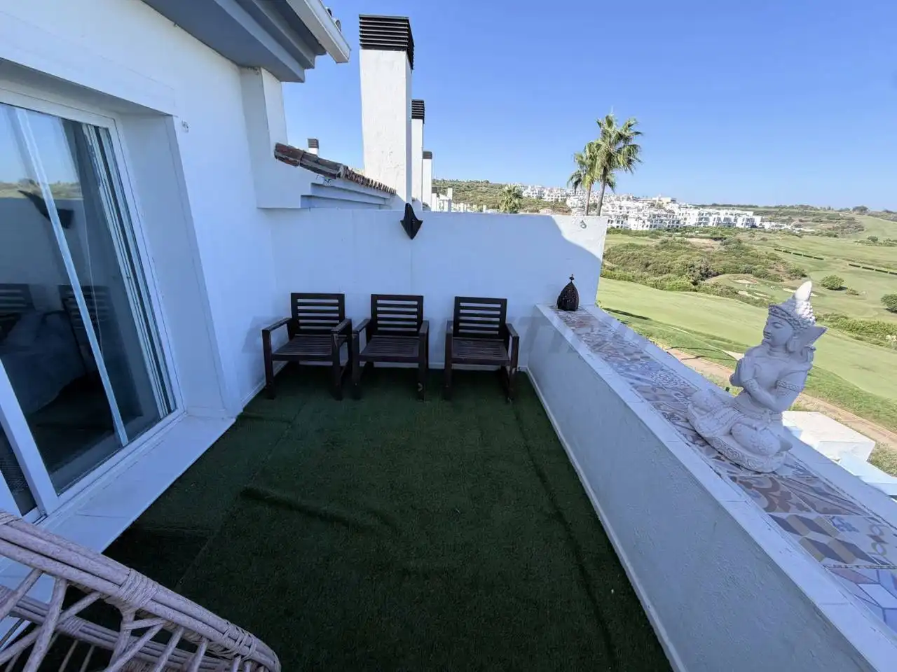 Terrace of Detached homes for rent in La Alcaidesa  with Air Conditioner, Terrace and Furnished