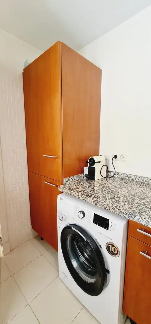 Kitchen of Flat for sale in Marbella  with Air Conditioner, Heating and Terrace