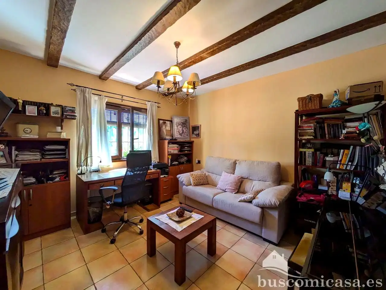 Sala de estar de Finca rústica en venta en Linares con Aire acondicionado, Calefacción y Jardín privado