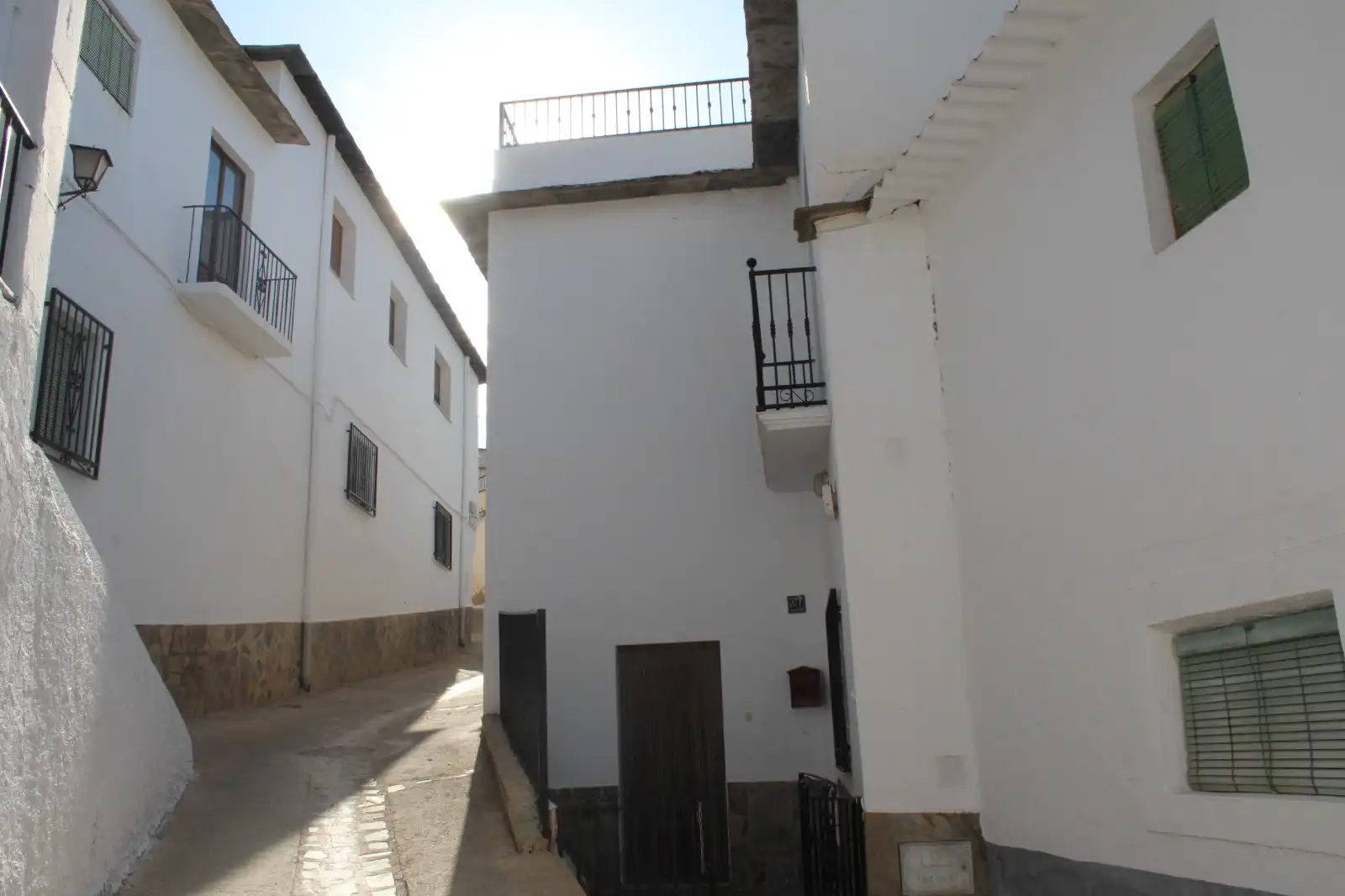 Vista exterior de Casa o chalet en venta en Nevada con Terraza, Trastero y Amueblado