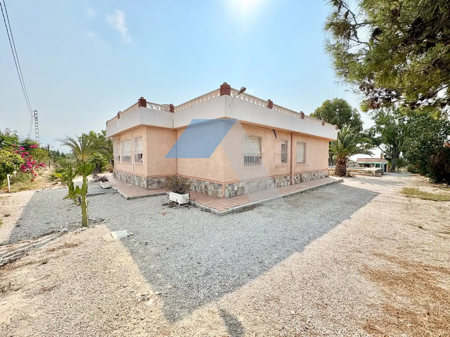 Vista exterior de Casa o xalet en venda en Mutxamel amb Jardí privat