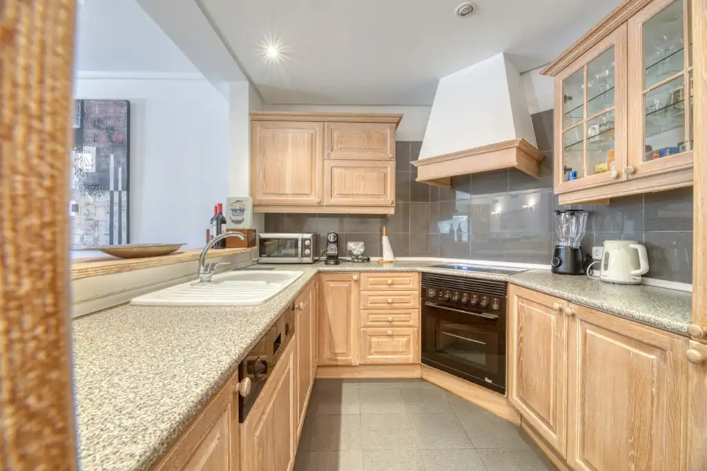 Kitchen of Apartments for sale in Calvià  with Air Conditioner, Private garden and Terrace