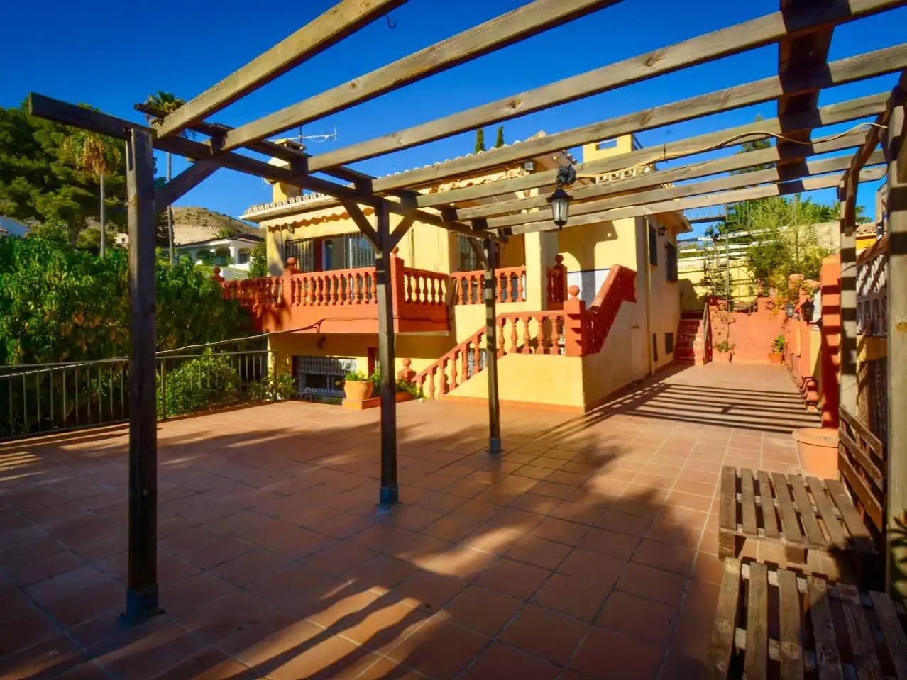 Terraza de Casa o chalet en venta en Benalmádena con Aire acondicionado, Terraza y Balcón