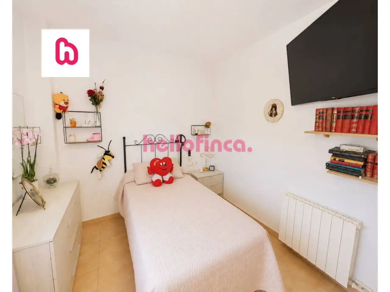 Schlafzimmer von Wohnung zum Verkauf in Sant Celoni mit Klimaanlage, Heizung und Balkon