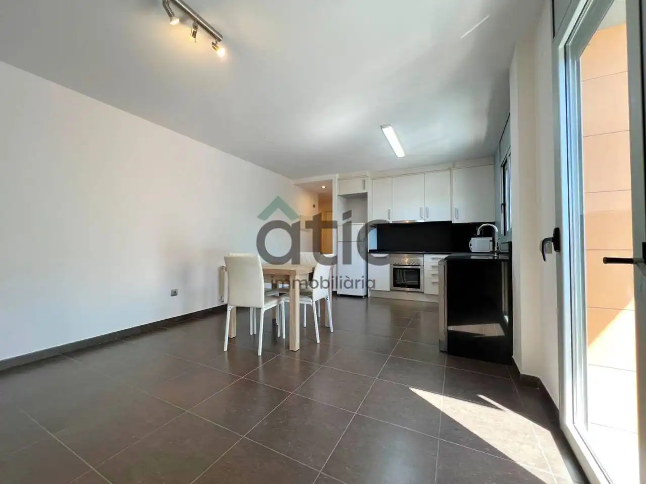 Kitchen of Flat for sale in Sant Joan de Vilatorrada  with Air Conditioner, Heating and Balcony