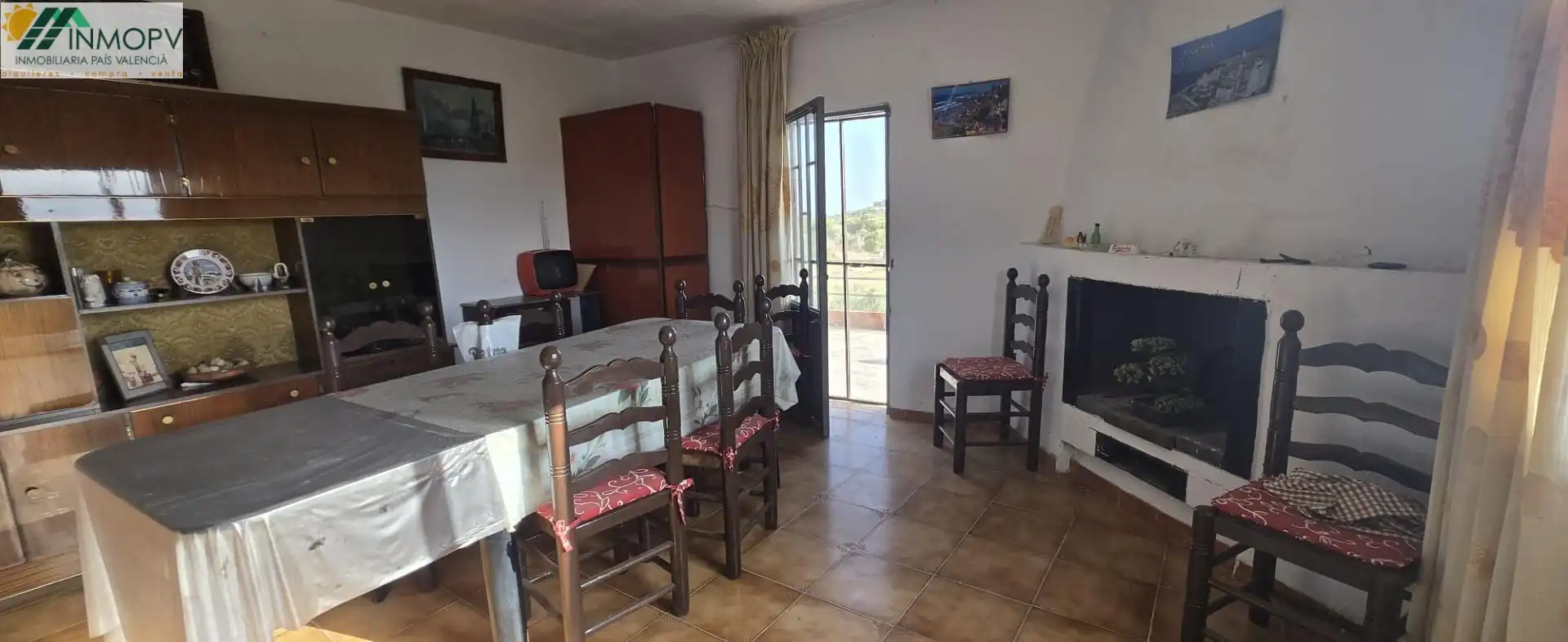 Menjador de Finca rústica en venda en Vinaròs
