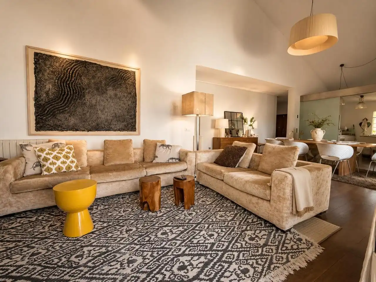 Sala de estar de Casa o chalet en venta en Calvià con Calefacción, Terraza y Alarma