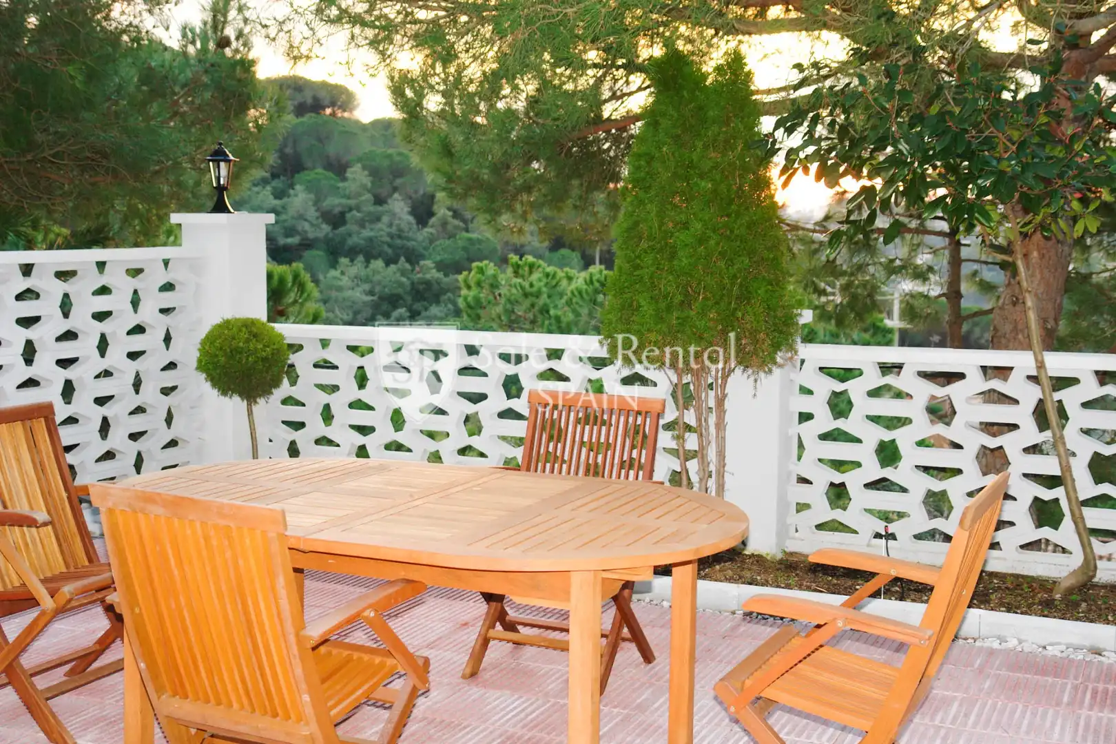 Terrassa de Casa o xalet en venda en Lloret de Mar amb Aire condicionat, Jardí privat i Terrassa