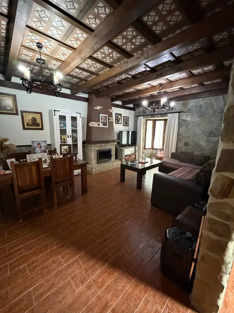 Sala d'estar de Casa o xalet en venda en Chiclana de la Frontera amb Calefacció, Jardí privat i Terrassa