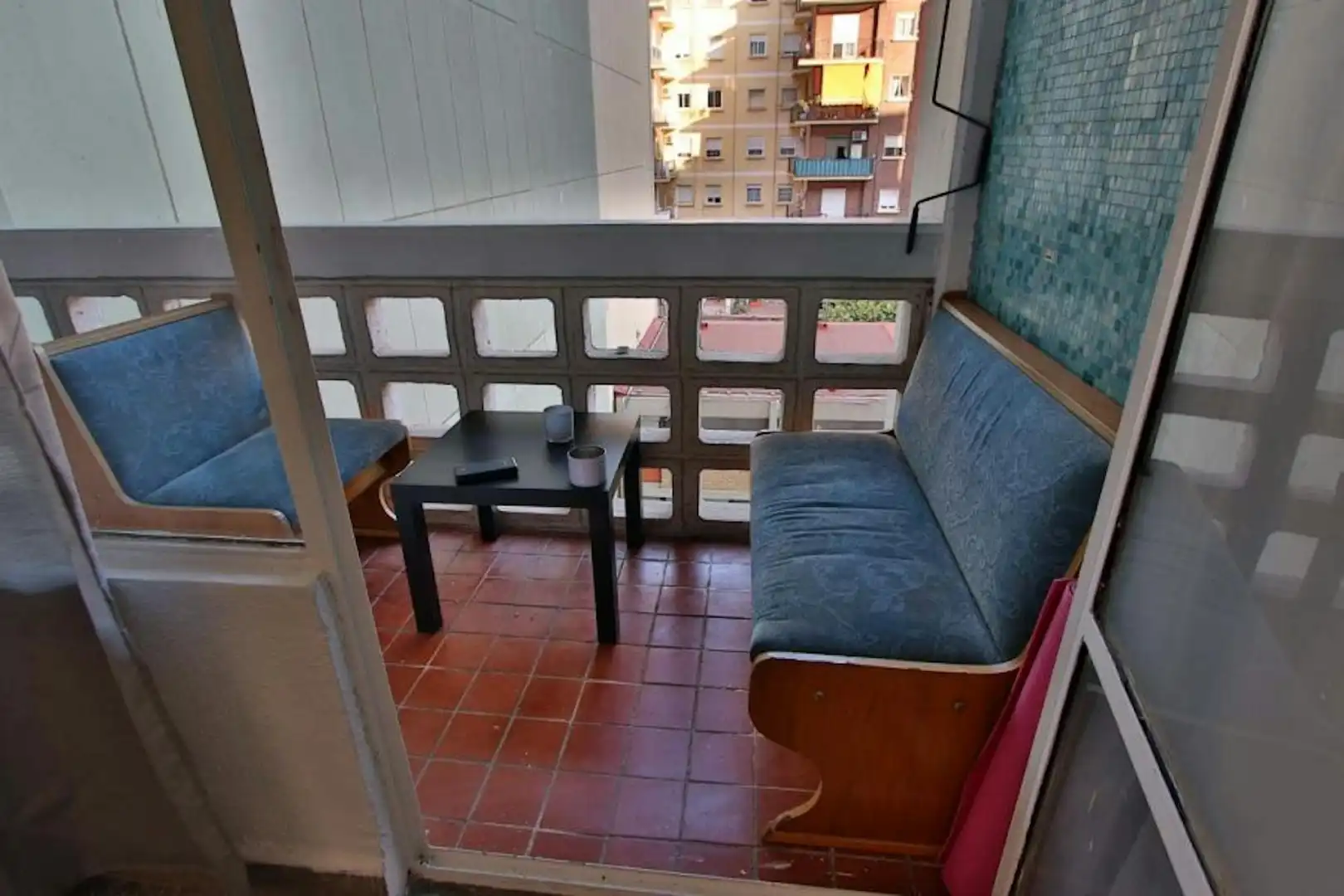 Terrasse von Wohnung zur Miete in Valencia mit Heizung, Waschmaschine und Fernseher