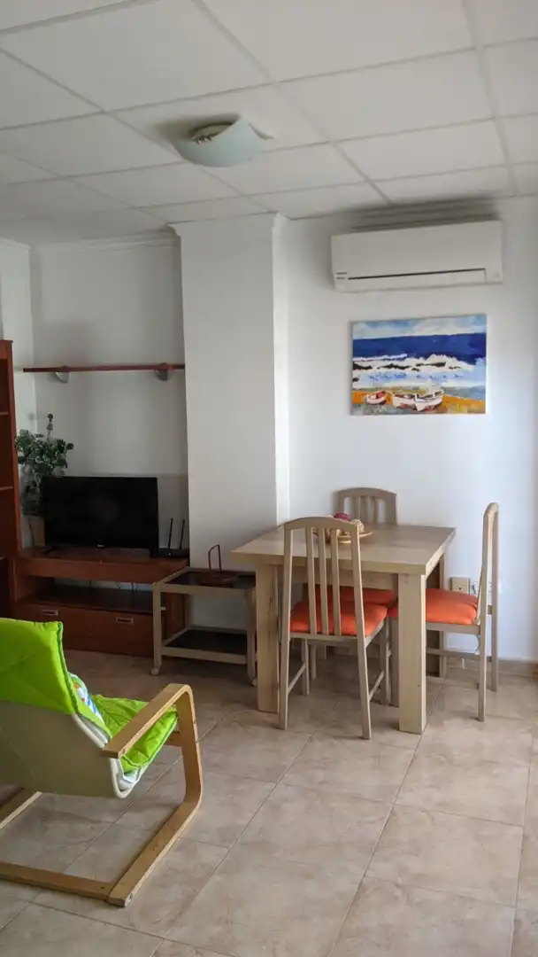 Comedor de Apartamento de alquiler en San Javier con Aire acondicionado, Calefacción y Amueblado
