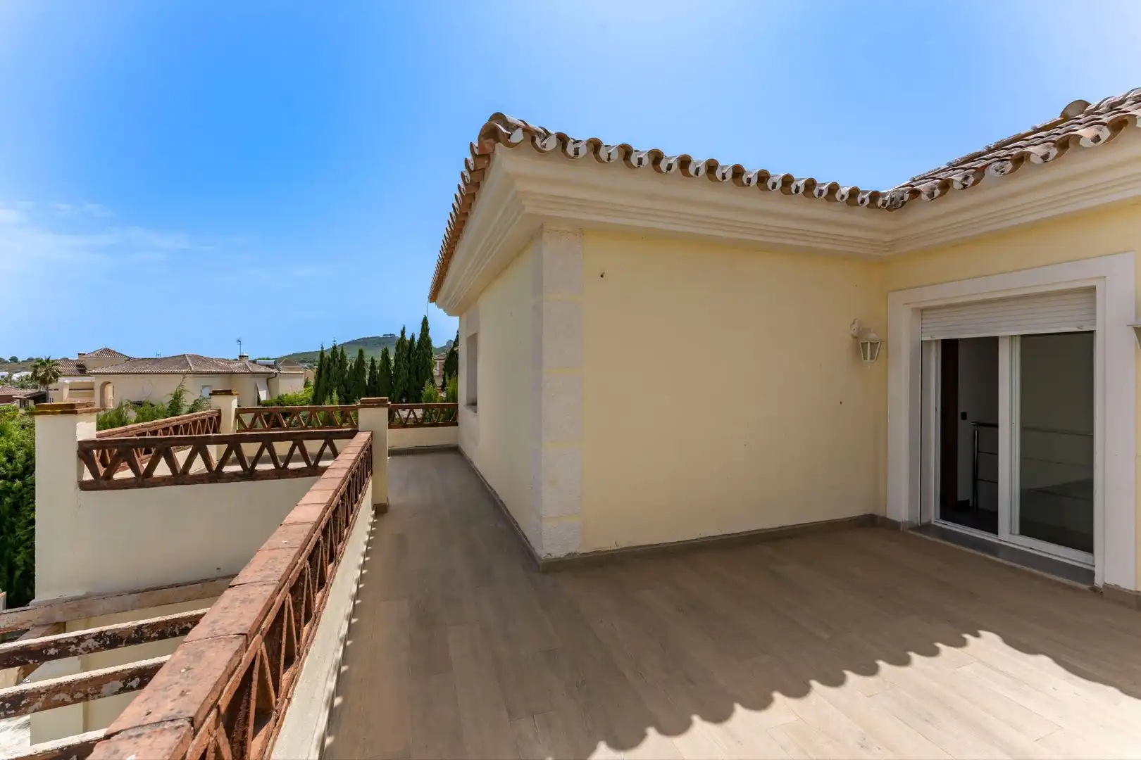 Terrassa de Casa o xalet en venda en Coín amb Piscina