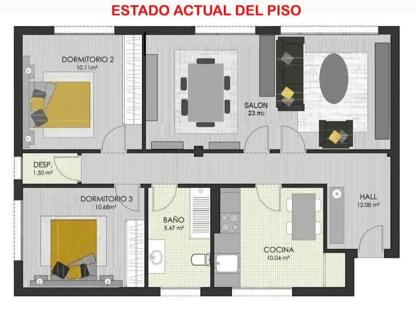 Pis en venda en Carreño amb Aire condicionat, Jardí privat i Moblat