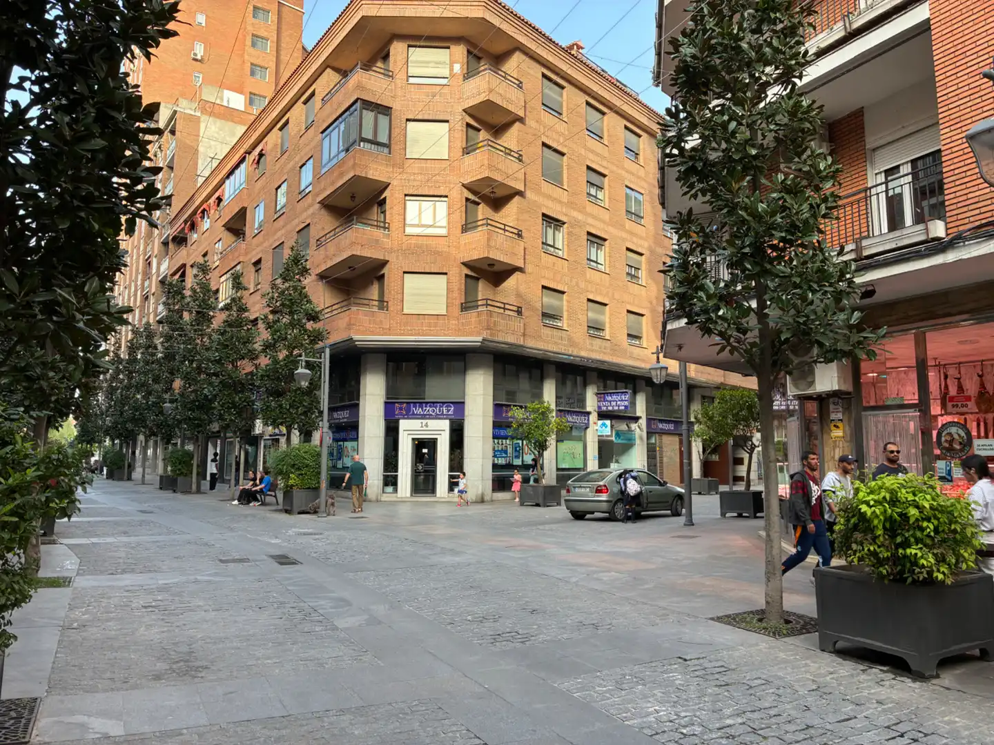 Außenansicht von Wohnung zum Verkauf in Talavera de la Reina mit Klimaanlage, Heizung und Parkett