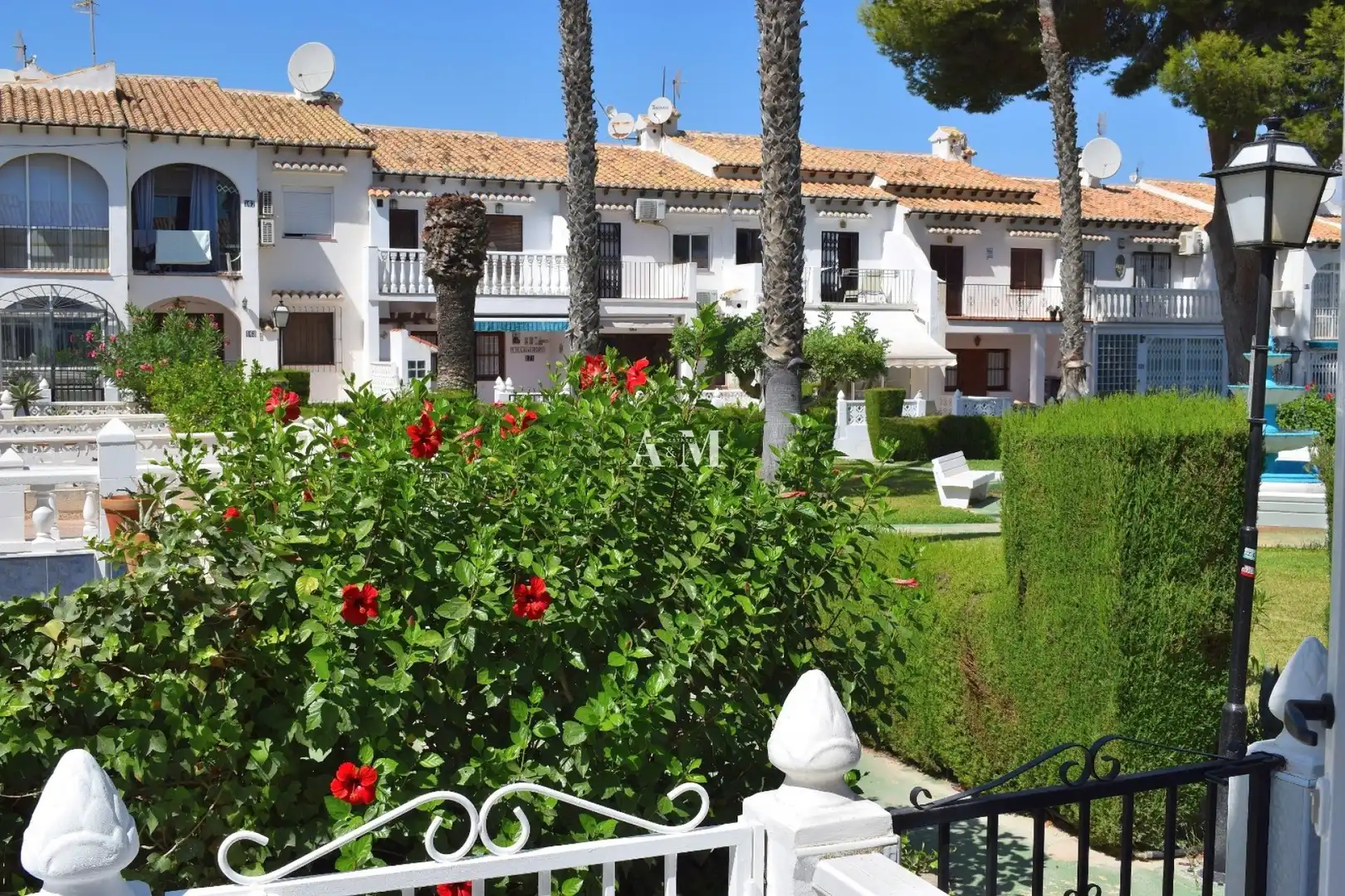 Jardín de Planta baja de alquiler en Torrevieja con Aire acondicionado, Calefacción y Terraza