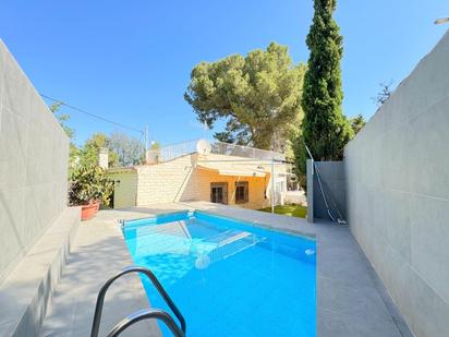 Swimming pool of House or chalet for sale in Elda  with Air Conditioner, Heating and Private garden