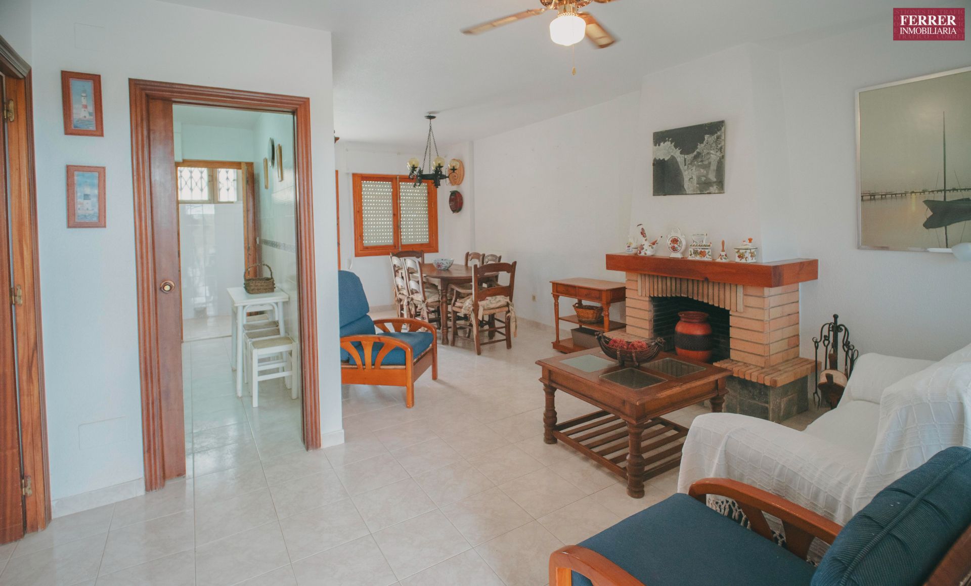 Sala d'estar de Casa adosada en venda en Cartagena amb Traster, Forn i Rentadora