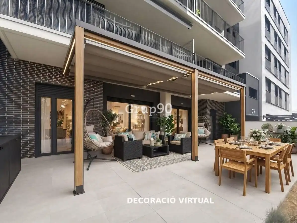Terrassa de Planta baixa en venda en Lleida amb Calefacció, Jardí privat i Parquet
