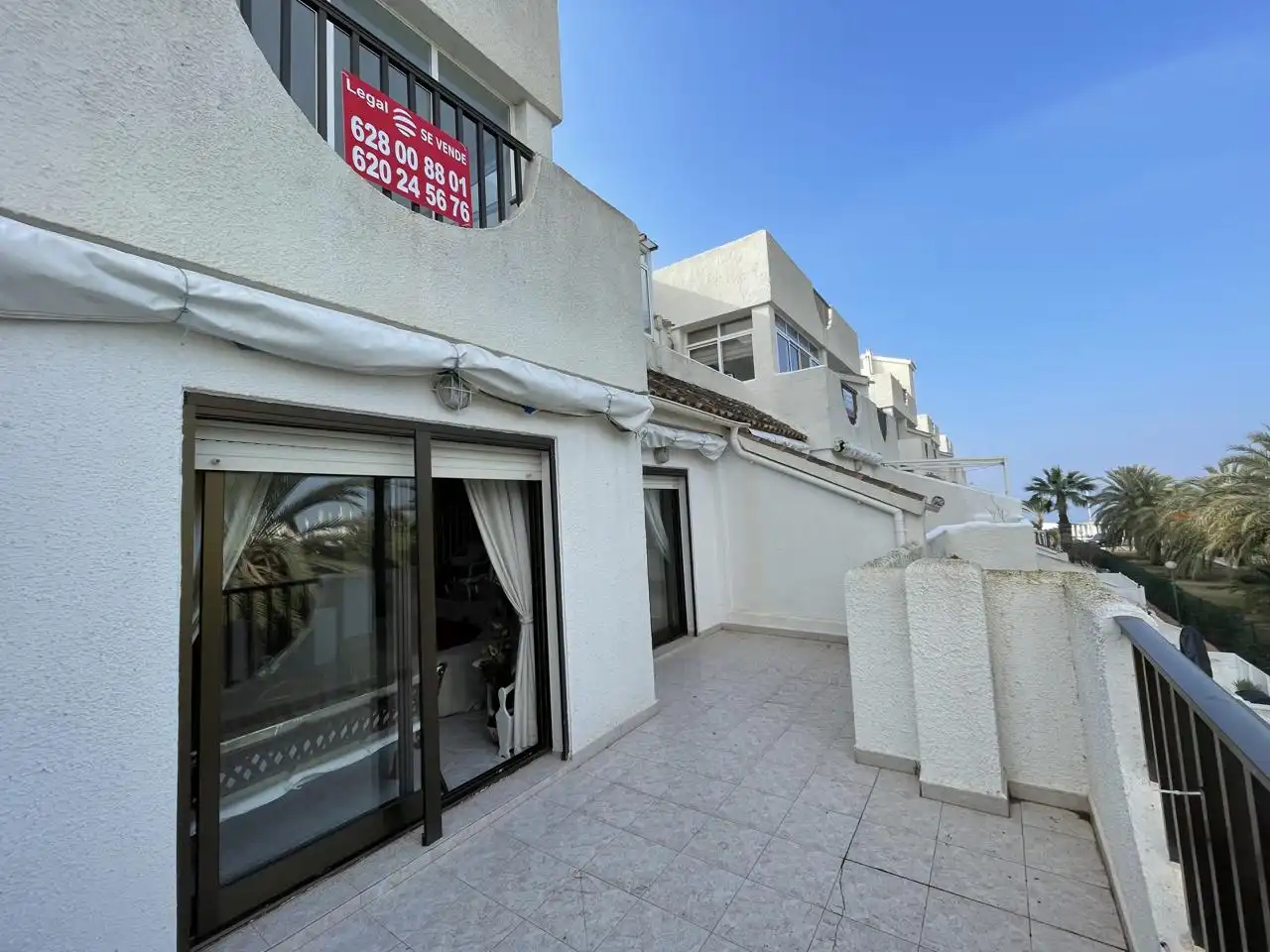 Exterior view of Duplexes for sale in La Manga del Mar Menor  with Air Conditioner, Terrace and Swimming Pool