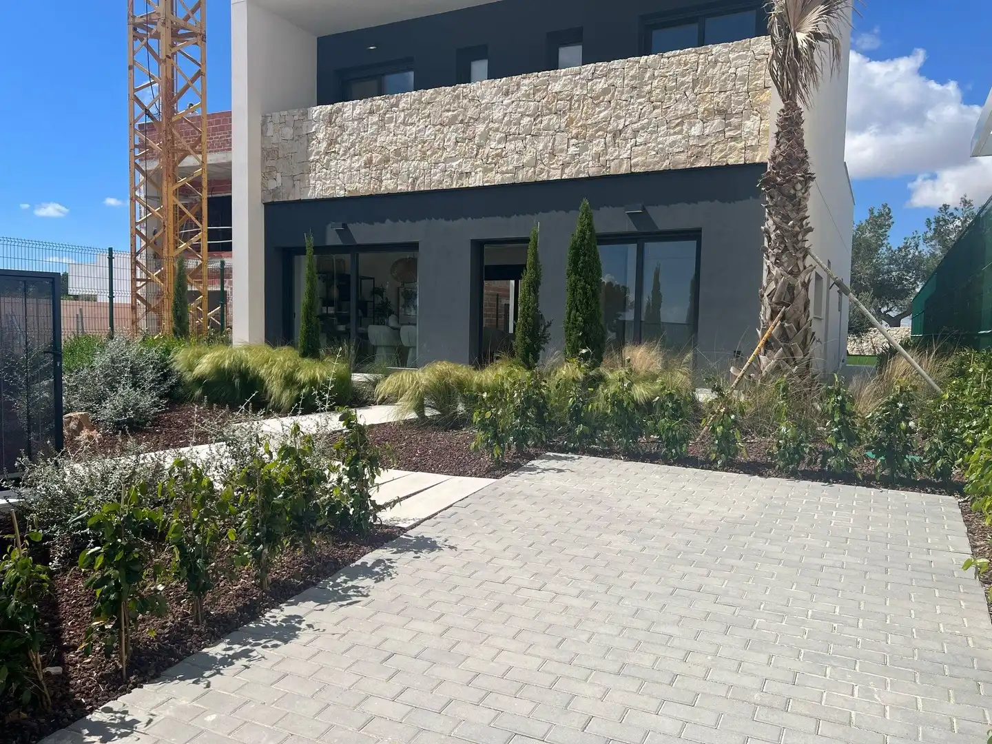 Exterior view of Detached homes for sale in Pilar de la Horadada  with Air Conditioner, Private garden and Terrace