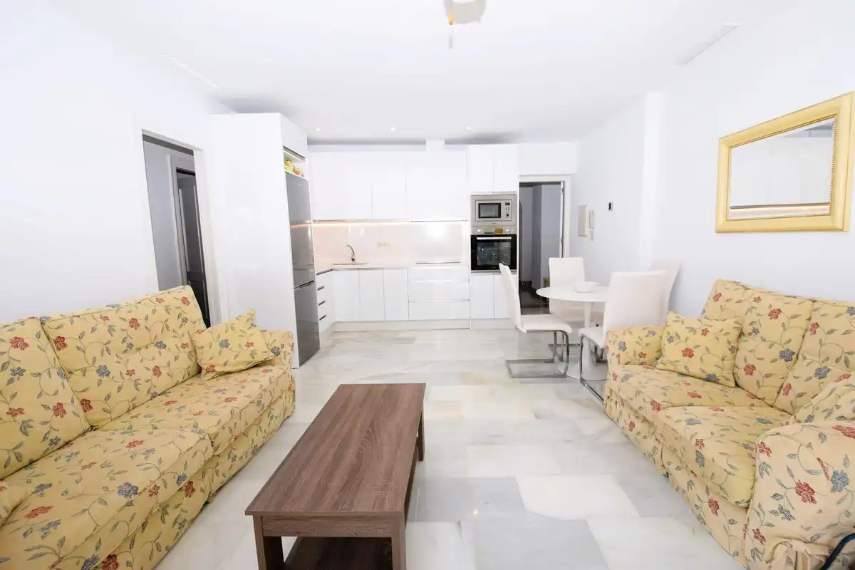 Sala de estar de Apartamento en venta en Mijas con Aire acondicionado, Calefacción y Terraza