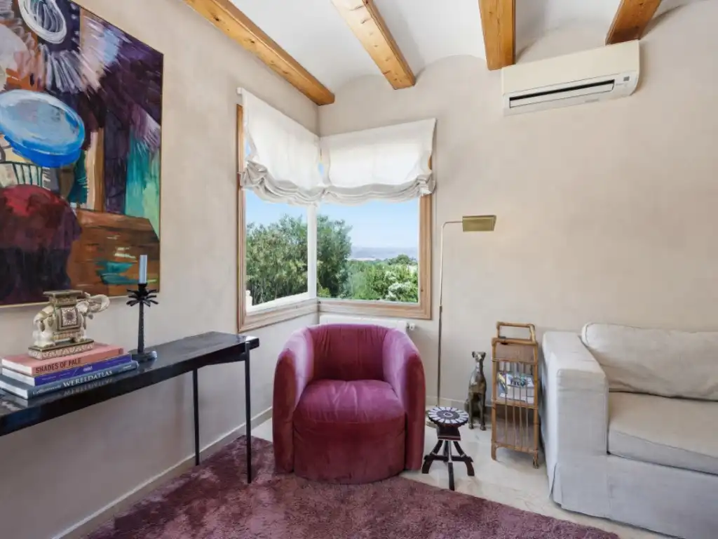 Wohnzimmer von Haus oder Chalet zur Miete in Jávea / Xàbia mit Heizung, Privatgarten und Terrasse