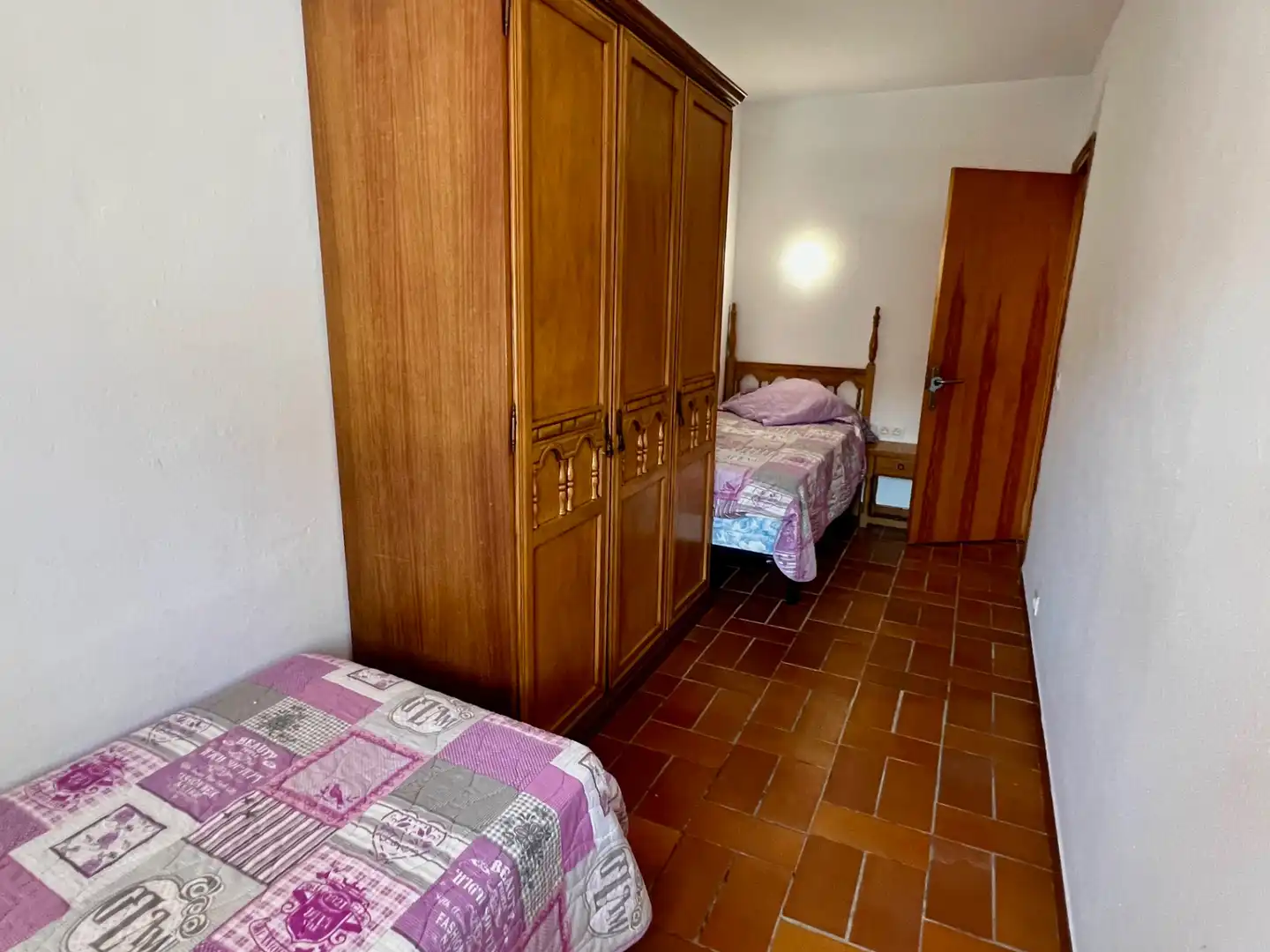 Dormitori de Casa adosada de lloguer en Palafrugell amb Terrassa i Moblat