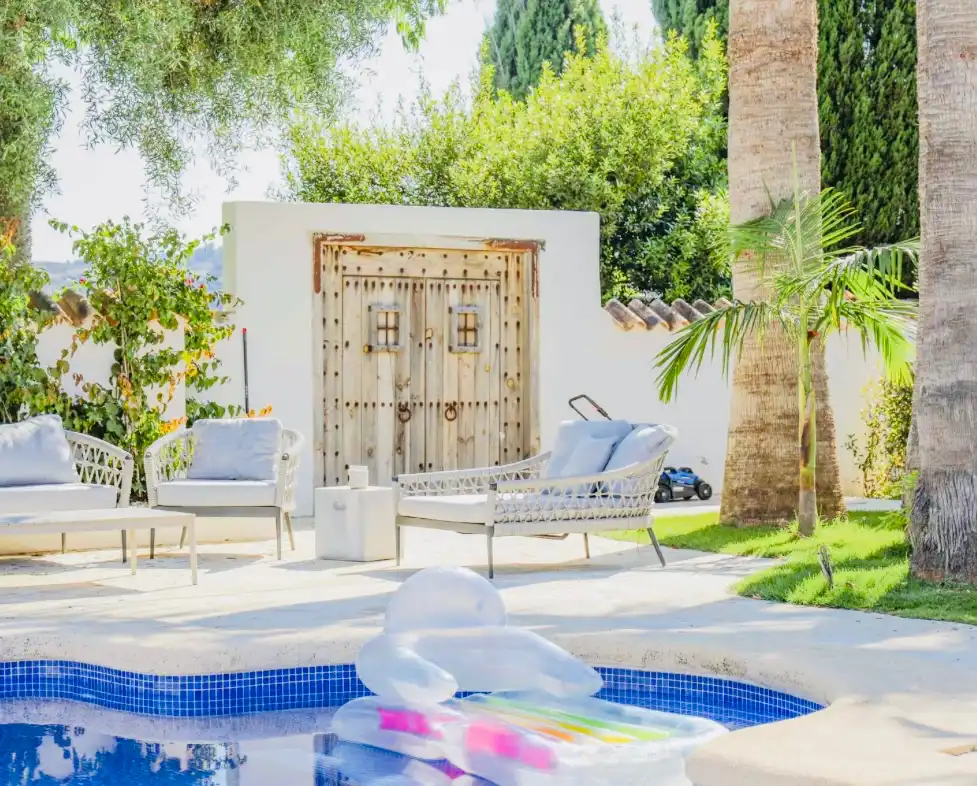 Garden of Houses for sale in Dénia  with Air Conditioner, Heating and Private garden