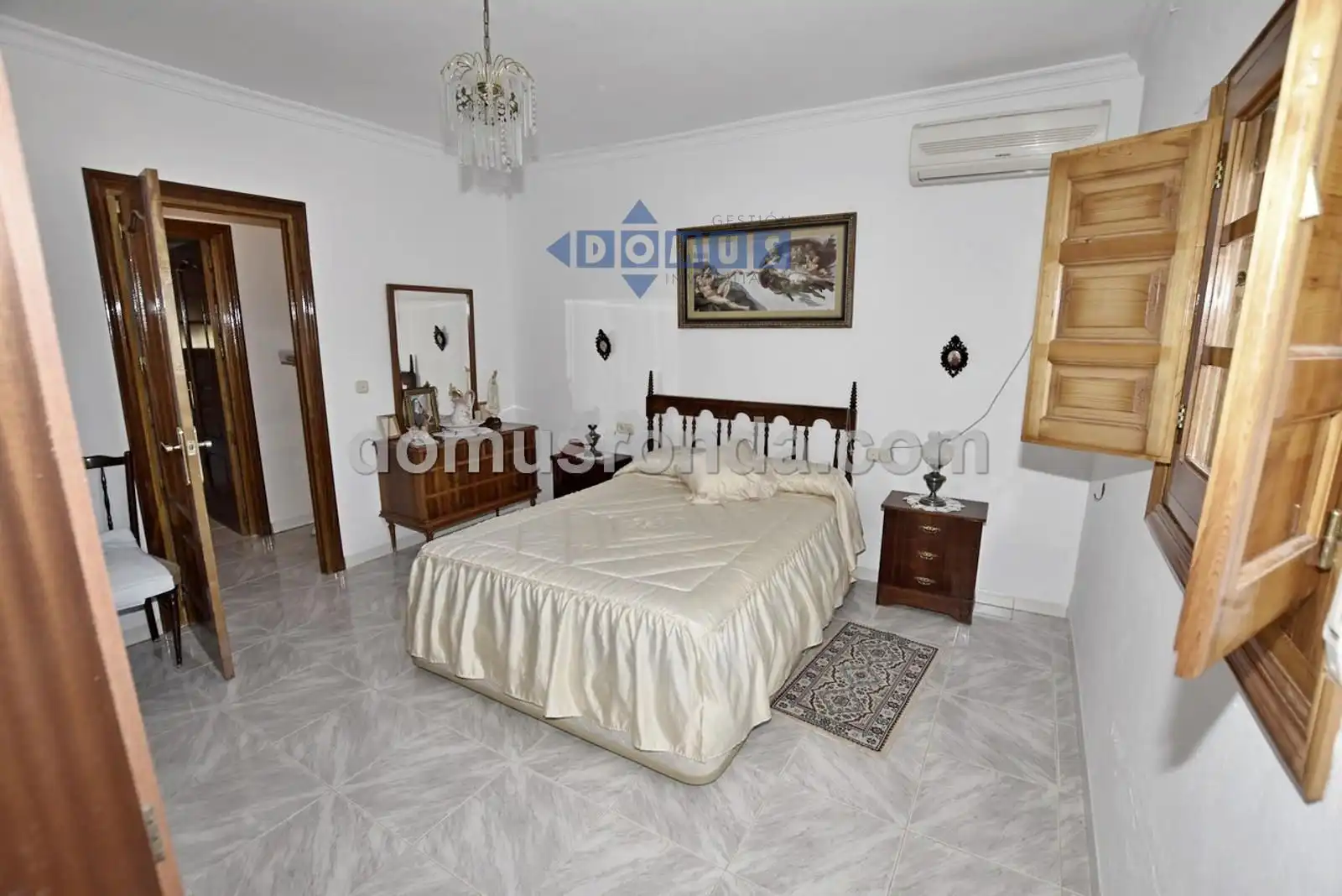 Bedroom of Houses for sale in Benaoján  with Air Conditioner, Heating and Terrace