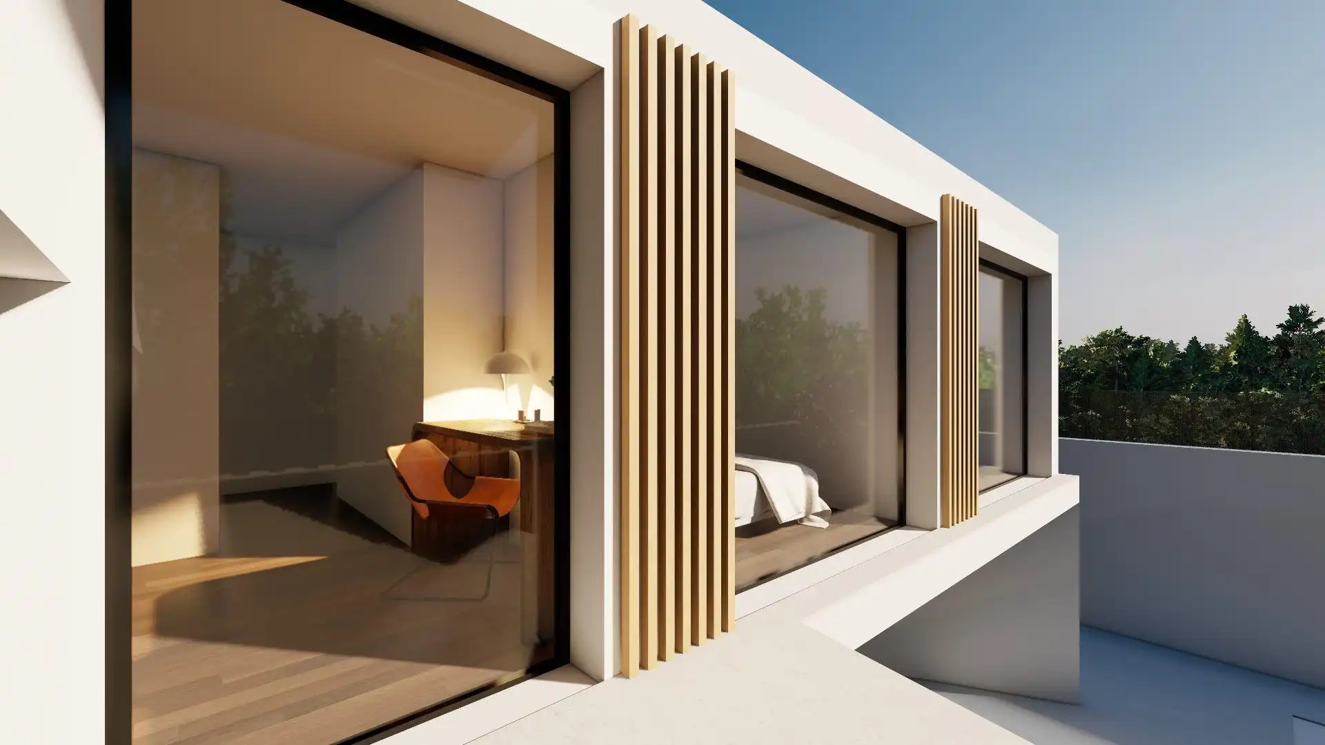 Vista exterior de Casa o chalet en venta en Fortuna con Aire acondicionado, Calefacción y Jardín privado