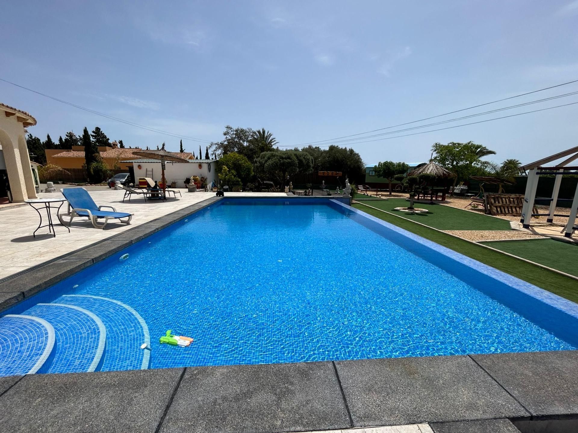 Swimming pool of Apartment to rent in Elche / Elx  with Air Conditioner, Private garden and Terrace