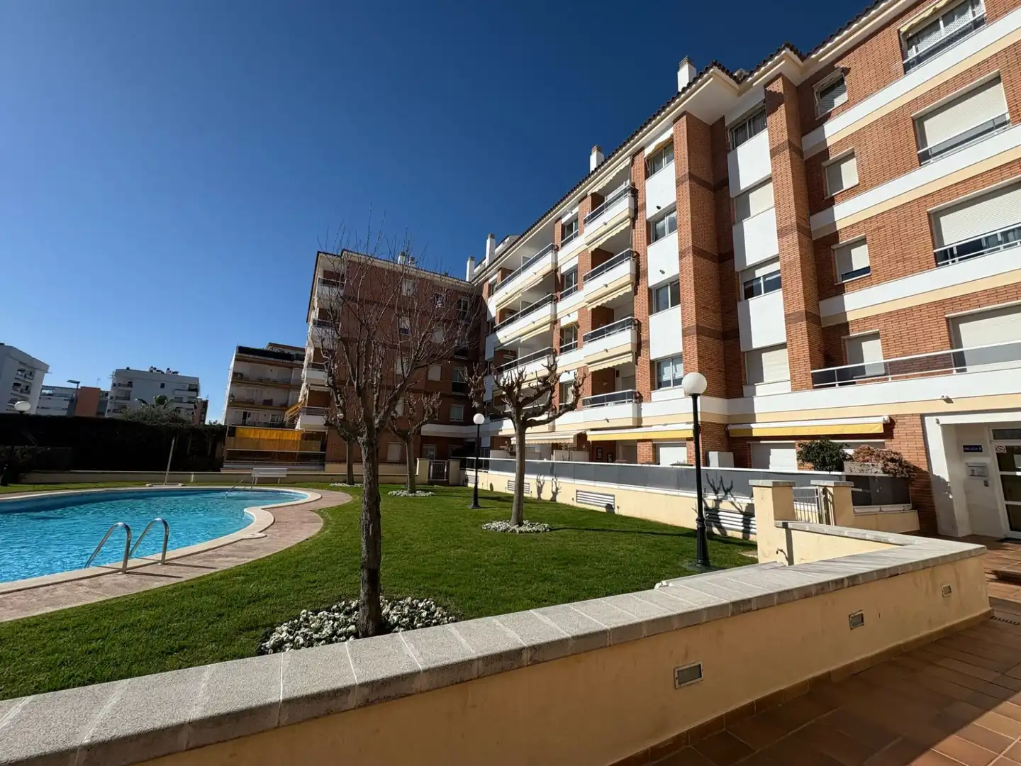 Vista exterior de Pis en venda en Lloret de Mar amb Calefacció, Moblat i Balcó