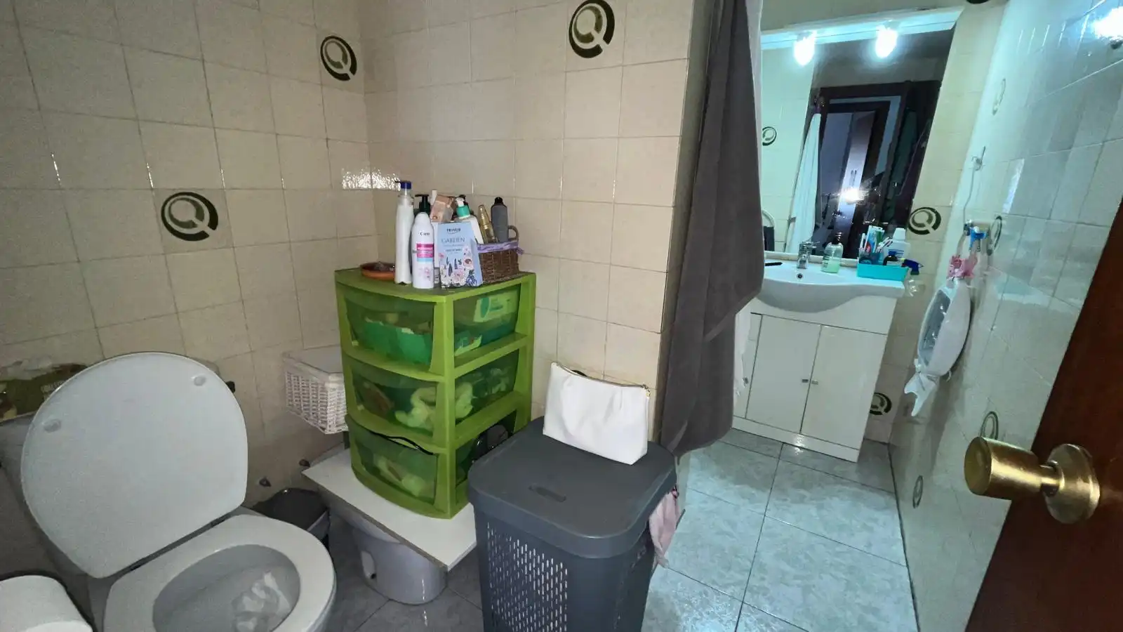 Bathroom of Flat for sale in Málaga  with Air Conditioner, Furnished and Community pool