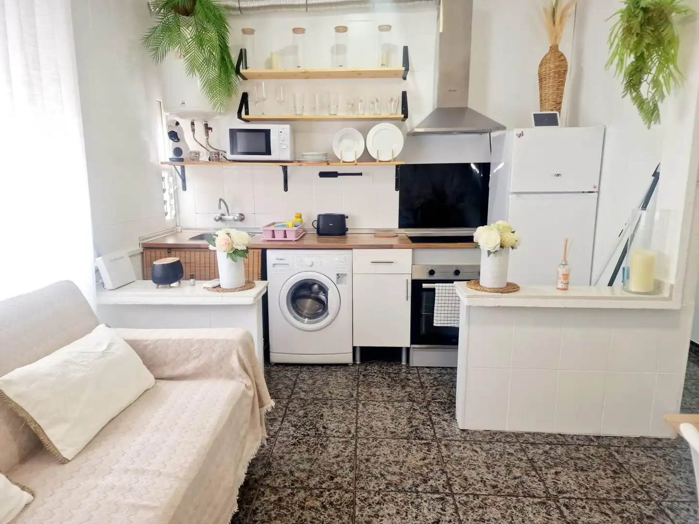 Cocina de Apartamento en venta en Águilas con Aire acondicionado, Calefacción y Amueblado