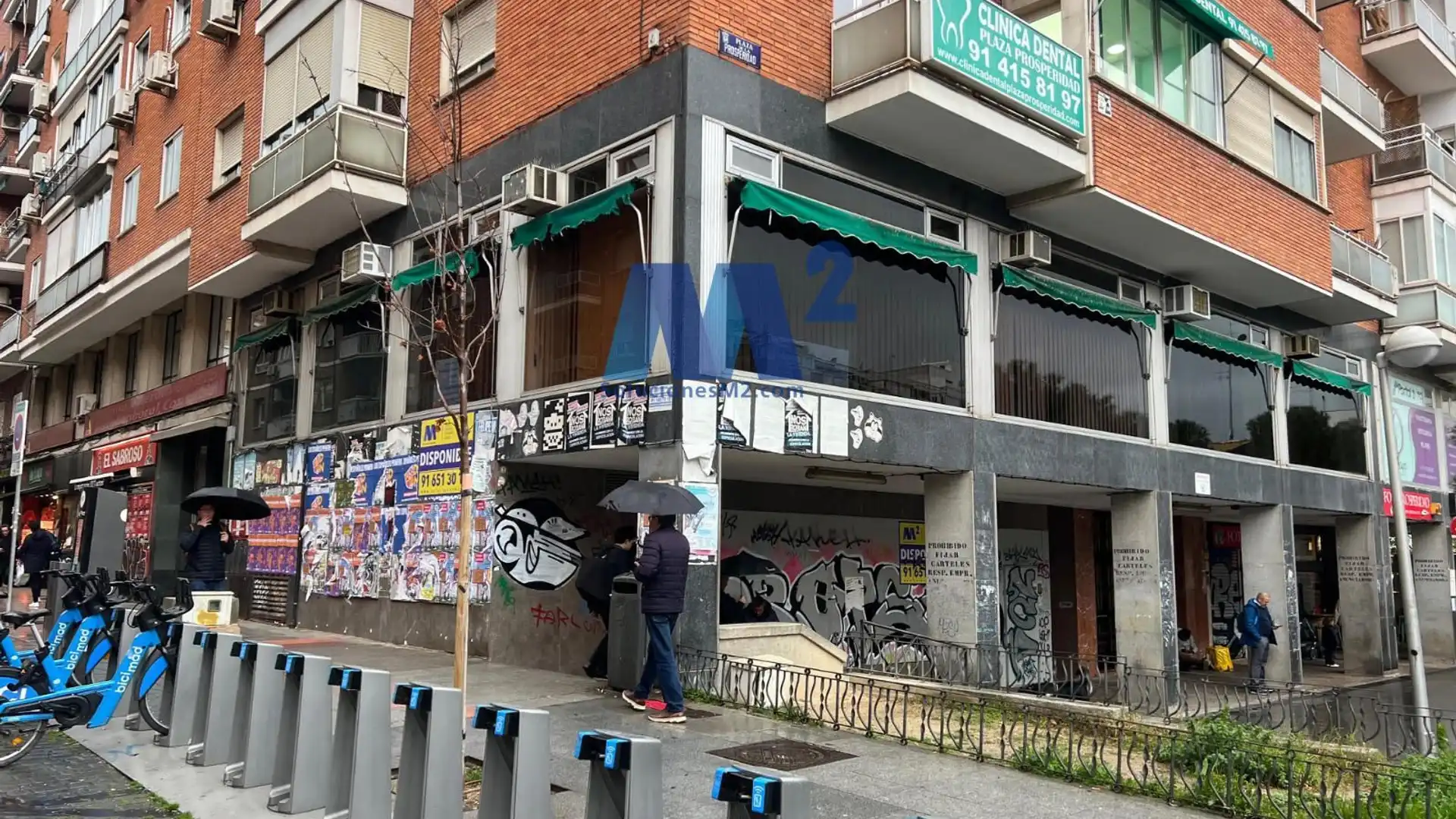 Vista exterior de Local de alquiler en  Madrid Capital