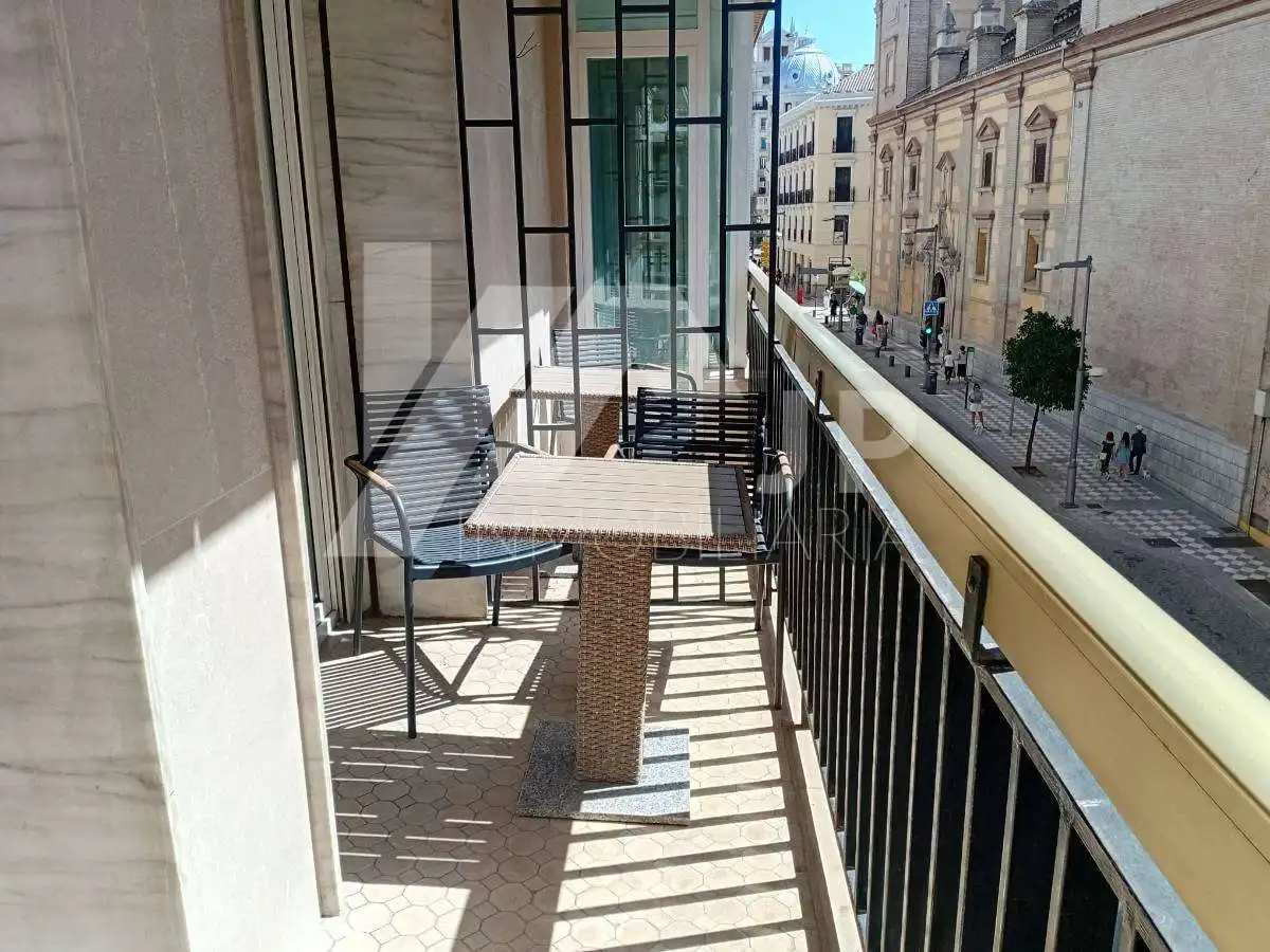 Terrace of Flat for rent in Granada  with Air Conditioner, Heating and Parquet flooring