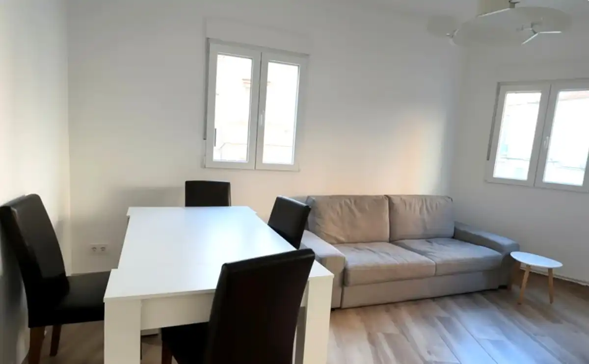 Sala de estar de Piso de alquiler en Terrassa con Calefacción, Amueblado y Horno
