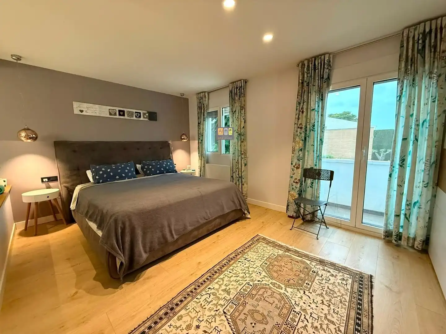 Bedroom of Detached homes for rent in Sant Joan d'Alacant  with Air Conditioner, Heating and Private garden