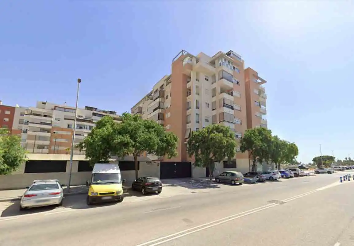 Vista exterior de Garaje en venta en Málaga