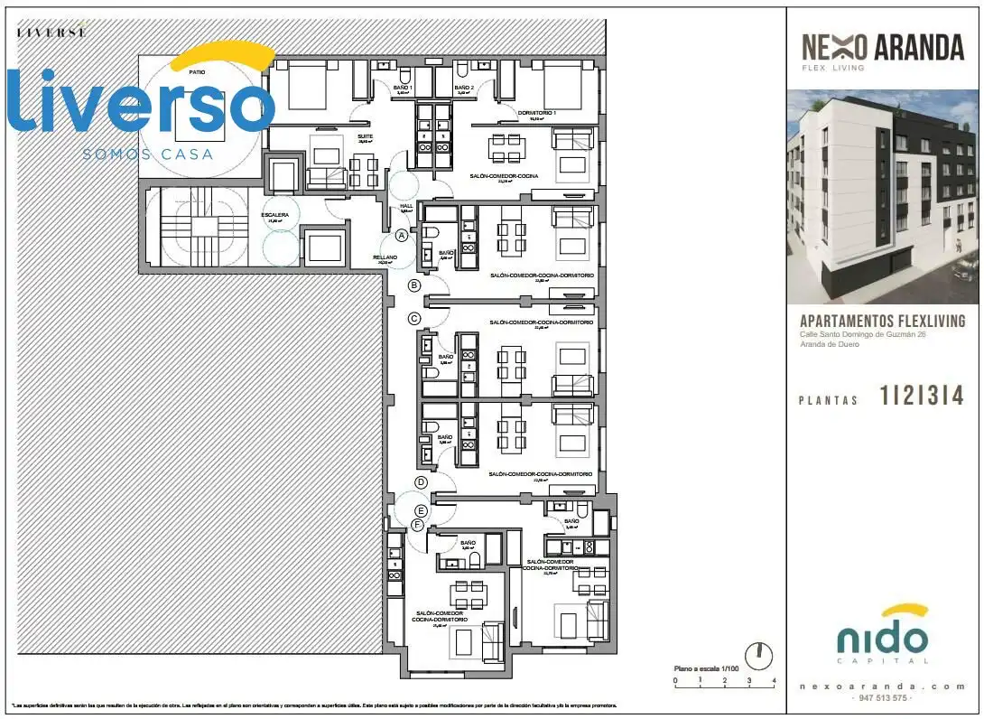 Estudio en venta en Santo Domingo - La Estación
