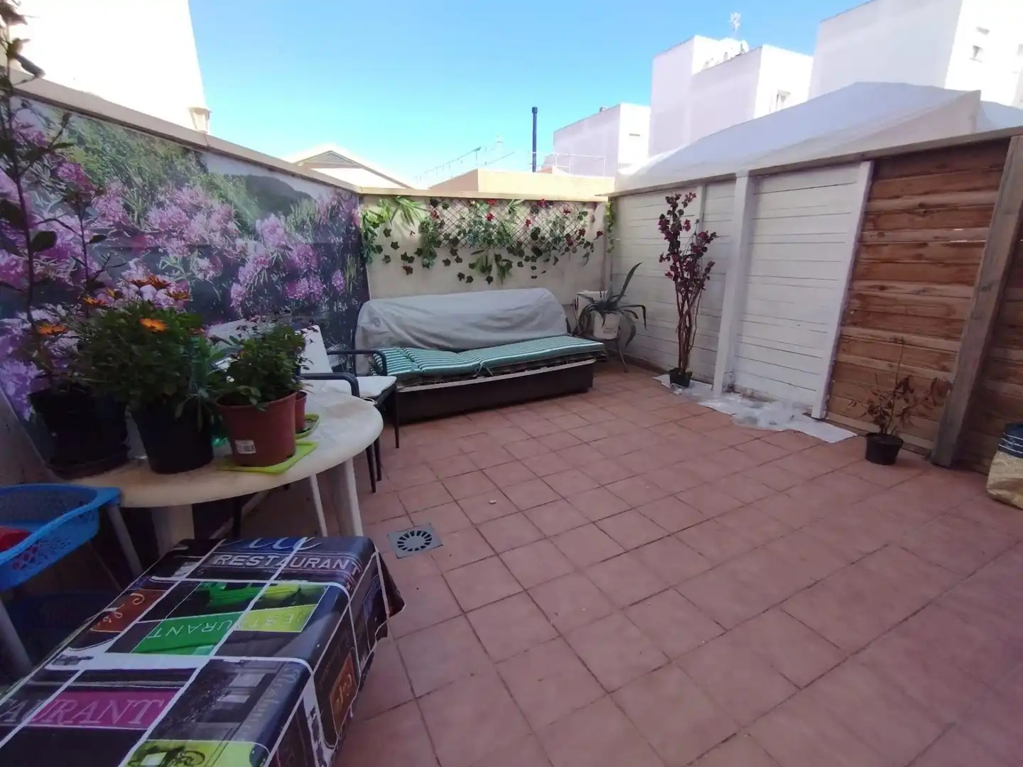 Terrace of Ground floor for rent in Roquetas de Mar