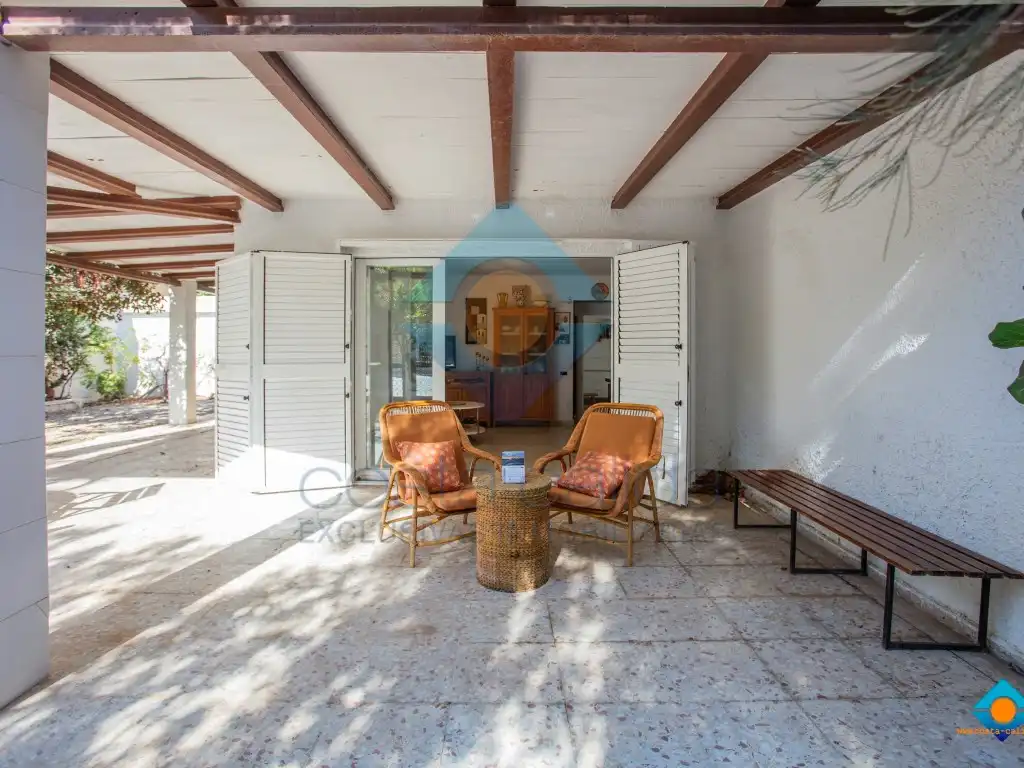 Terraza de Casa o chalet en venta en Mazarrón con Jardín privado, Terraza y Amueblado