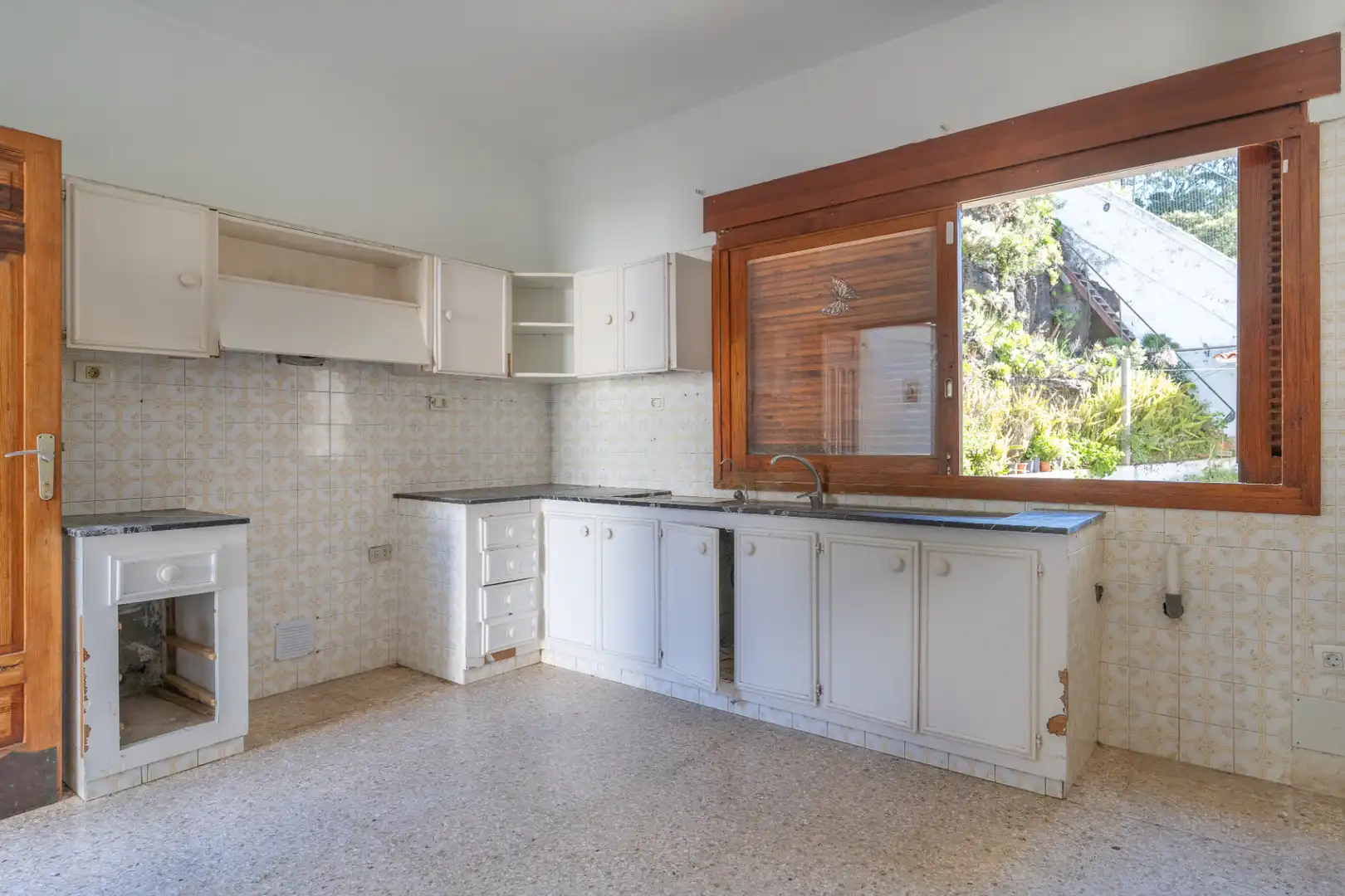 Cuina de Casa o xalet en venda en San Cristóbal de la Laguna amb Jardí privat i Terrassa